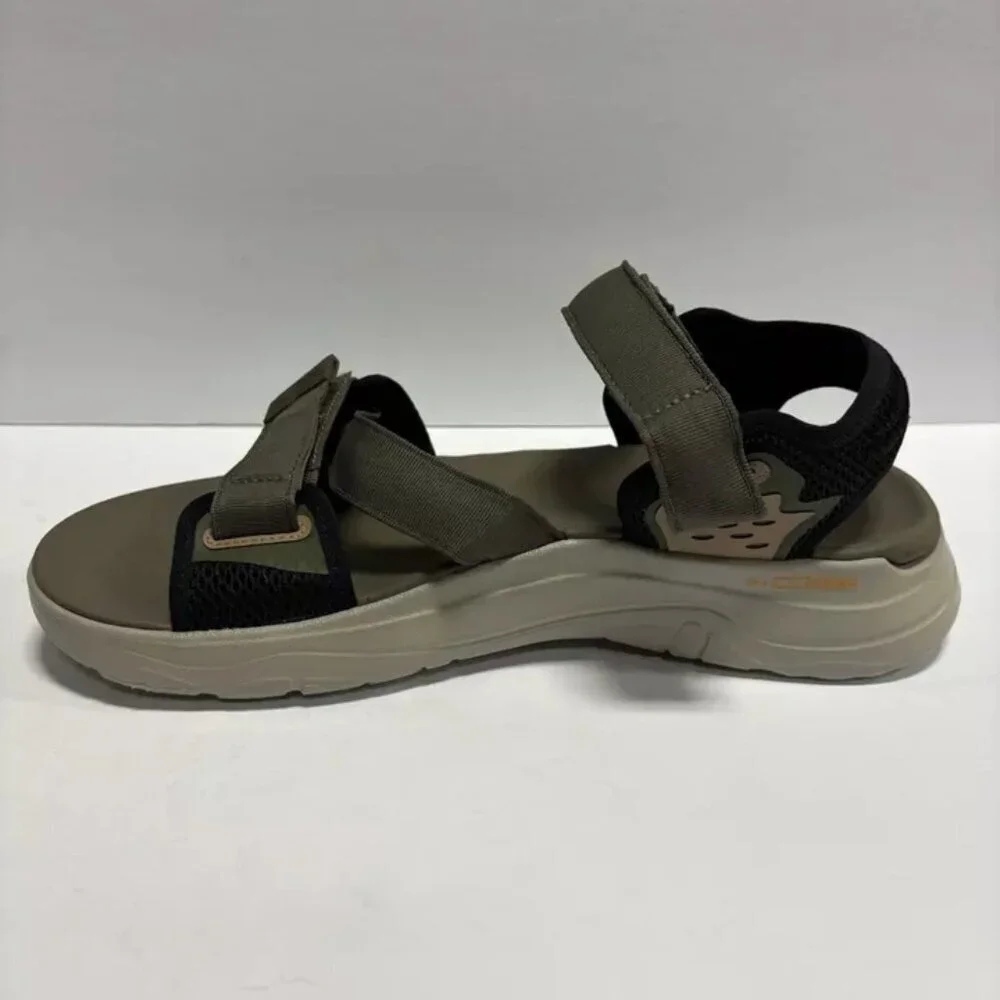 Teva Men’s Zymic Strappy Sandals Dark Green, Size 10 M